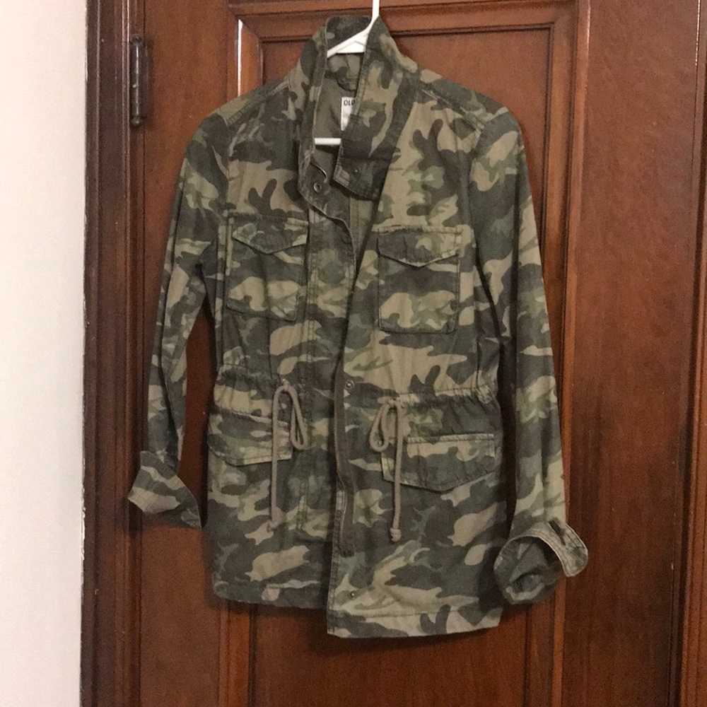 Old Navy camo jacket
